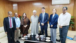 শিল্প উপদেষ্টার সঙ্গে সুইডিশ রাষ্ট্রদূতের সাক্ষাৎ